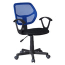 Silla Escritorio Iso Azul/Negro