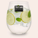 Vaso Bajo De Tritan 480 Ml Transparente