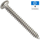 Tornillo Tirafondo Madera 3 4 mm 4 unidad(es)