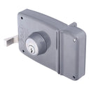 Cerradura de sobreponer 3 pitones gris 2201