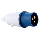 Enchufe Industrial Macho Volante 16 A 2P+T 220V Ip44