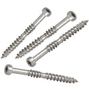 Tornillo Tirafondo Madera 50 mm 8 mm 4 unidad(es)