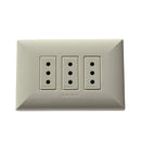 Enchufe 10A Triplex S17 Blanco
