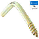 Tornillo Escuadra Madera 1 10 unidad(es)