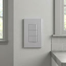 Interruptor triple 9/32 10 A Clio Gris claro