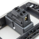 Interruptor simple 9/12 16 A Genesis Blanco
