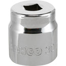 Dado poligonal 1/2x30 mm acero
