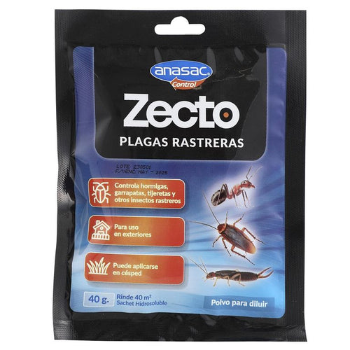 Insecticida en polvo para Plagas Rastreras 40 gr