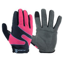 Guante Mujer De Pvc M Rosa, Negro Y Gris