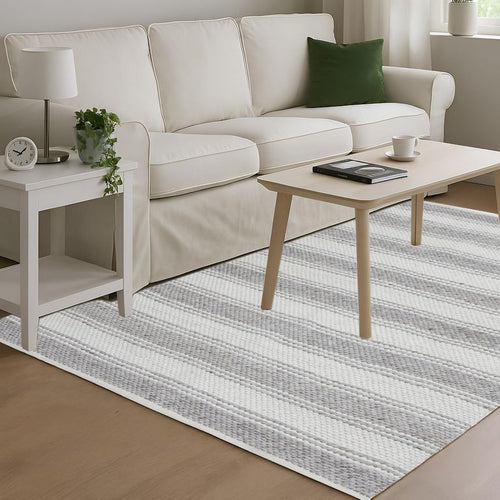 Alfombra Living Hamburg 160x230 Gris Crudo