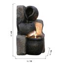 Fuente de agua Valencia 27,4 cm