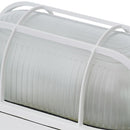 Tortuga de muro exterior 60 W blanco