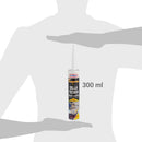 Sellante Asfaltico Dynal Tapagoteras 300 Ml P/Techumbres Y G