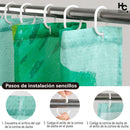 Cortina De bano 178x180 cm Multicolor
