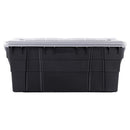 Baul Organizador 45X40X94 Cm 100 L Negro/ Gris
