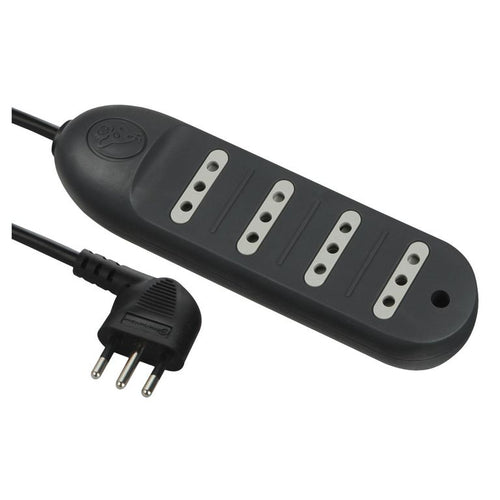 Alargador 4 Toma(S) 1.5 M Negro