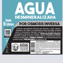 Agua Desmineralizada Autostyle 5 Litros P/Bateria Y Radiador