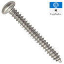 Tornillo Roscalata Metal 1/2 3.5 mm 4 unidad(es)