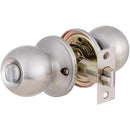 Cerradura dormitorio bola inox fx