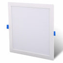 Panel Led Empotrado Cuadrado Blanco 18W Luz Calida
