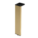 Pata aluminio laila 40x120 mm.