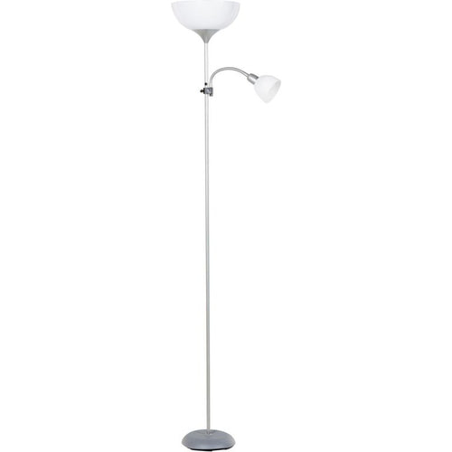 Lampara de Pie 173 cm 2 Luces 60 W