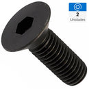 Perno parker cabeza plana M4-0.7x8 mm pavonado 2 unid