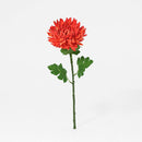 Vara Artificial Crisantemos 55 Cm Naranjo