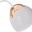 Lampara de Mesa Travola 1 Luz Gu10 Blanco