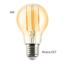 Ampolleta Led Fil 6W A60 E27 A
