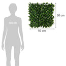 Jardin vertical artificial palmeta 50x50 cm