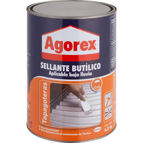 Sellante butilica tapagoteras 4,5 kg
