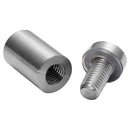 Distanciador Metalico 25X30 Mm Con Golillas Para Fijacion Prorack