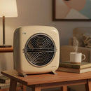 Termoventilador Vintage Electrico 2000 W Ht Retro 2000B Blanco