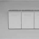 Interruptor triple 9/32 10 A Clio Gris claro