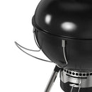 Parrilla A Carbon Redonda Con Bandeja Lateral