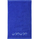 Set De Toallas Visita 380 Gr Algodon 30X50 Cm Azul