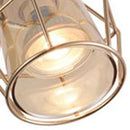 Barra Led Kratia 2 Luces Metal Cafe