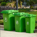Basurero Plastico Con Tapa Ruedas 360 L
