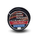 Cordon H05VV-F 3x0,75 mm2 Negro 10 metro(s)