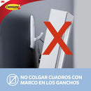 Ganchos Decorativos Transparente Mediano 2 Unidades
