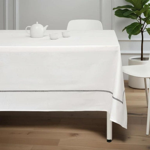 Mantel Rectangular 180X240 Cm Ab25Tc338 Blanco