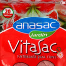Fertilizante Para Flores Vitasac 20 Unidades Pastillas