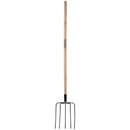Horqueta Curva Jardin Mango Largo 5 Dientes
