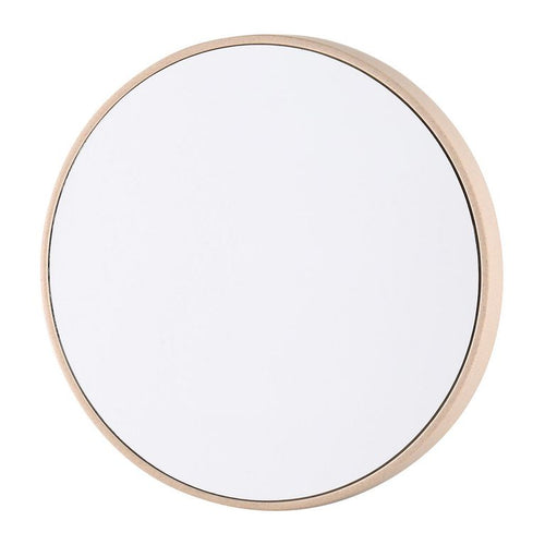 Espejo Pared Forma Redonda 30x30 cm Beige H06208PDQ3