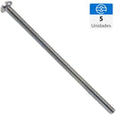 Perno Coche Combinado 3/16 Pulg X 2 Pulg 5 Unidades