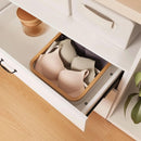 Caja Organizadora Tela 3 Divisiones 30x9x30 cm 8.1 l Beige