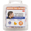 Pack Protector Auditivo Desechable 1100 30 Pares