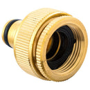 Conector para manguera 1/2 de bronce.
