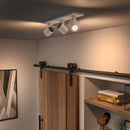 Barra Led Neiro 3 Luces Metal Blanco